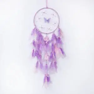 Pretty Jolly Dreamy Girls Butterfly Dream Catcher Wall Decor Pretty Jolly Dreamy Girls Butterfly Dream Catcher Wall Decor