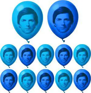 Chillkat Severance Balloons for Birthday Party Decorations, 12 Pack Blue/Light Blue 12" with Mark S. printed, Lumon Industries, Funny Novelty Gift Ideas TV Show Merchandise (12) Chillkat Severance Balloons for Birthday Party Decorations, 12 Pack Blue/Light Blue 12" with Mark S. printed, Lumon Industries, Funny Novelty Gift Ideas TV Show Merchandise (12)