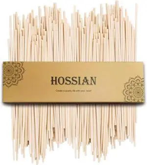 HOSSIAN 50PCS Reed Diffuser Sticks-7.87inch Natural Rattan Diffuser Reeds-Primary Color Reed Diffuser Refill HOSSIAN 50PCS Reed Diffuser Sticks-7.87inch Natural Rattan Diffuser Reeds-Primary Color Reed Diffuser Refill