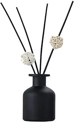 1Pcs Black 150ml Refillable Glass Diffuser Bottle Aromatherapy Container for Essential Oils DIY Crafts Decor 1Pcs Black 150ml Refillable Glass Diffuser Bottle Aromatherapy Container for Essential Oils DIY Crafts Decor