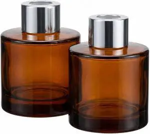 2 PCS 50ml/1.7oz Empty Aromatherapy Diffuser Bottles Amber Essential Oils Containers DIY Fragrance Accessories Diffuser Craft Projects for Wedding Party Home Fragrance Bathroom Decoration 2 PCS 50ml/1.7oz Empty Aromatherapy Diffuser Bottles Amber Essential Oils Containers DIY Fragrance Accessories Diffuser Craft Projects for Wedding Party Home Fragrance Bathroom Decoration
