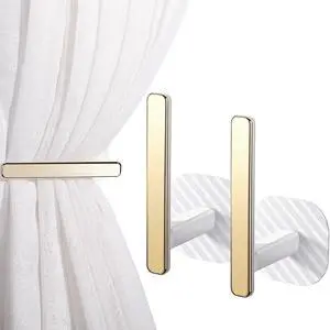 Queekay Curtain Holders Gold Curtain Holdbacks Self Adhesive Drapery Tiebacks L Shaped Hooks Nordic Style Window Treatment Holdbacks for Home Office Decor(White,2 Pcs) Queekay Curtain Holders Gold Curtain Holdbacks Self Adhesive Drapery Tiebacks L Shaped Hooks Nordic Style Window Treatment Holdbacks for Home Office Decor(White,2 Pcs)