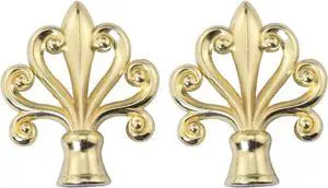 2PCS Solid Lamp Finials Caps Gold Solid Lamp Finials Caps Tapped of Tops for Lamp Shade Holder Harp Lamp Finial Knob Lamp Accessories 2PCS Solid Lamp Finials Caps Gold Solid Lamp Finials Caps Tapped of Tops for Lamp Shade Holder Harp Lamp Finial Knob Lamp Accessories