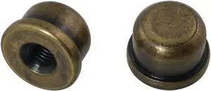 2pcs Solid Lamp Finials Caps Tapped of Tops for Lamp Shade Holder Harp Lamp Finial Knob Lamp Accessories, Bronze 2pcs Solid Lamp Finials Caps Tapped of Tops for Lamp Shade Holder Harp Lamp Finial Knob Lamp Accessories, Bronze
