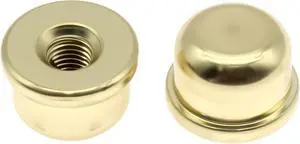 FDXGYH 1/4-27 Lamp Finials Caps 2 Pcs Solid Lamp Finials Caps Tapped of Tops for Lamp Shade Holder Harp(Gold) FDXGYH 1/4-27 Lamp Finials Caps 2 Pcs Solid Lamp Finials Caps Tapped of Tops for Lamp Shade Holder Harp(Gold)