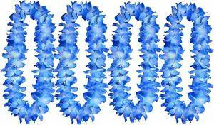 ALIMITOPIA Hawaiian Hula Leis Dance Wreath Garland Artificial Flowers Fabric Neck Loop for Luau Party Costumes (Blue;4pcs) ALIMITOPIA Hawaiian Hula Leis Dance Wreath Garland Artificial Flowers Fabric Neck Loop for Luau Party Costumes (Blue;4pcs)