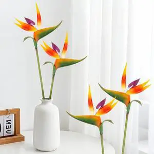 RAINFLOW Bird of Paradise Artificial Plant - Tropical Flowers Artificial RAINFLOW Bird of Paradise Artificial Plant - Tropical Flowers Artificial
