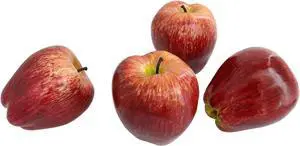 Artificial Red Apple 4PCS High Simulation Plastic Fake Red Apples Realistic Lifelike Artificial Fruits Model for Home Kitchen Party Wedding Decoration Artificial Red Apple 4PCS High Simulation Plastic Fake Red Apples Realistic Lifelike Artificial Fruits Model for Home Kitchen Party Wedding Decoration