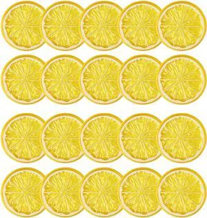 20pcs Mini Simulation Fruit Lemon SlicesFake Artificial Plastic Fruit Model Decorative Wedding Ornament Festival DecorationPhotography PropsBasket Display Filler Fruit (Yellow) 20pcs Mini Simulation Fruit Lemon SlicesFake Artificial Plastic Fruit Model Decorative Wedding Ornament Festival DecorationPhotography PropsBasket Display Filler Fruit (Yellow)