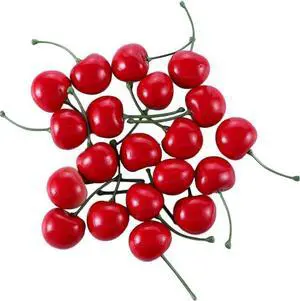 Jowxsx 20Pcs Red Artificial Cherries, Fake Fruit Decor Simulation Cherry Model Lifelike Fruit Cherry Ornament, Artificial Fruits for Home Kitchen Party Decoration Desk Ornament Photography Prop Jowxsx 20Pcs Red Artificial Cherries, Fake Fruit Decor Simulation Cherry Model Lifelike Fruit Cherry Ornament, Artificial Fruits for Home Kitchen Party Decoration Desk Ornament Photography Prop