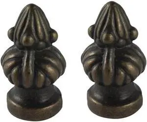 2 Packs Lamp Finial Cap Knob Lamp Decoration for Lamp Shade1-3/8 Inch Antique Bronze Cap Knob Lamp Shade Finial Decoration Accessories(Small Size) 2 Packs Lamp Finial Cap Knob Lamp Decoration for Lamp Shade1-3/8 Inch Antique Bronze Cap Knob Lamp Shade Finial Decoration Accessories(Small Size)