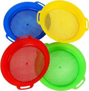 Sand Sifters Sieve for The Beach Sand Toys Complete Gift Set Bundle Sand Sifters Sieve for The Beach Sand Toys Complete Gift Set Bundle