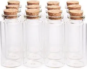 Danmu 30ml 1.18" x 2.75" Potion Bottles,Mini Glass Bottles,Small Glass Jars for Wedding Favors,Halloween Decorations,Baby Shower,Party Favors(12Pcs) Danmu 30ml 1.18" x 2.75" Potion Bottles,Mini Glass Bottles,Small Glass Jars for Wedding Favors,Halloween Decorations,Baby Shower,Party Favors(12Pcs)