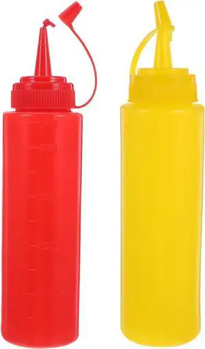 Kisangel Prank Sauce Bottle - Novelty Ketchup and Mustard Squeeze Bottles for Funny Home Decoration and Gag Present - Unique Trick for Parties and Events Kisangel Prank Sauce Bottle - Novelty Ketchup and Mustard Squeeze Bottles for Funny Home Decoration and Gag Present - Unique Trick for Parties and Events