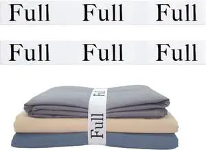 2 Pieces Bed Sheet Organizer Bands, Closet Organization Sheet Straps, Linen Labels Bedding Bands, Elastic Bed Sheet Storage Sheet Keepers (Full) 2 Pieces Bed Sheet Organizer Bands, Closet Organization Sheet Straps, Linen Labels Bedding Bands, Elastic Bed Sheet Storage Sheet Keepers (Full)