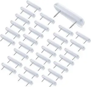 30 Piece Bed Skirt Pins or Holders for Upholstery, Slipcovers and Bedskirts 30 Piece Bed Skirt Pins or Holders for Upholstery, Slipcovers and Bedskirts