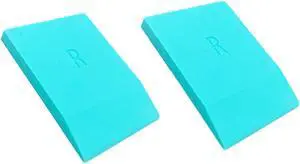 DGAGA 2 Pack of Mini Squeegees, Self Adhesive Silk Screen Stencil Squeegee Turquoise Silicone Screen Printing Tools for Applying Mesh Stencils Ink or Chalk Paste Scraper DGAGA 2 Pack of Mini Squeegees, Self Adhesive Silk Screen Stencil Squeegee Turquoise Silicone Screen Printing Tools for Applying Mesh Stencils Ink or Chalk Paste Scraper