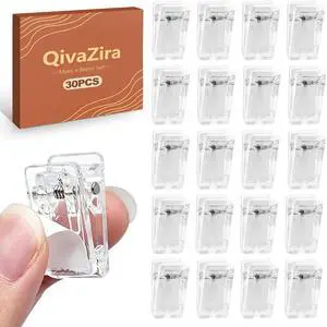 30 Pack Clear Adhesive Wall Clips Self Sticky Small Cable Hooks for Hanging String Lights Photos Posters Tapestries Damage Free Decorative Hangers Dorm Essentials 30 Pack Clear Adhesive Wall Clips Self Sticky Small Cable Hooks for Hanging String Lights Photos Posters Tapestries Damage Free Decorative Hangers Dorm Essentials