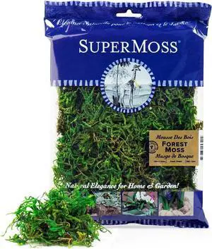 SuperMoss (25320) Forest Moss Preserved, Fresh Green, 2oz SuperMoss (25320) Forest Moss Preserved, Fresh Green, 2oz