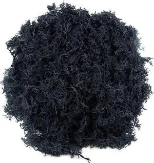 3.5oz Fake Black Moss for Crafts 3.5oz Fake Black Moss for Crafts