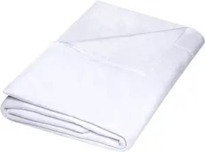 ZPECC Twin Flat Sheet Only 1 Pack, Durable White Top Bed Sheets Hypoallergenic Soft Brushed Microfiber Color-Coded Hem Threads, 66"x96" ZPECC Twin Flat Sheet Only 1 Pack, Durable White Top Bed Sheets Hypoallergenic Soft Brushed Microfiber Color-Coded Hem Threads, 66"x96"