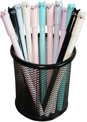 sencoo Girl Cute Pens Kawaii Pen Cute Cat Pen 0.5 mm Gel Pens Black Ball Point Pens for School Office Supplies (12 cat) sencoo Girl Cute Pens Kawaii Pen Cute Cat Pen 0.5 mm Gel Pens Black Ball Point Pens for School Office Supplies (12 cat)