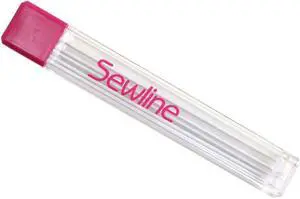 Sewline Lead Refill White 6-Pack Ceramic Fabric Pencil Leads for Trio Mechanical Pencils Sewline Lead Refill White 6-Pack Ceramic Fabric Pencil Leads for Trio Mechanical Pencils