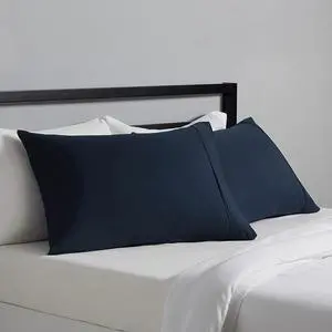 Amazon Basics Standard Pillowcases Set of 2 - Lightweight, Super Soft Easy Care Microfiber, Navy Blue, 30" L x 20" W, Pillows Not Included Amazon Basics Standard Pillowcases Set of 2 - Lightweight, Super Soft Easy Care Microfiber, Navy Blue, 30" L x 20" W, Pillows Not Included