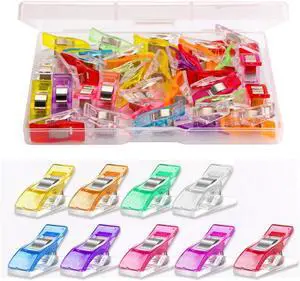 Multipurpose Sewing Clips 30 Pcs Premium Quilting Accessories - Assorted Colors Fabric Clips for Sewing Supplies and Crafting Tools Multipurpose Sewing Clips 30 Pcs Premium Quilting Accessories - Assorted Colors Fabric Clips for Sewing Supplies and Crafting Tools