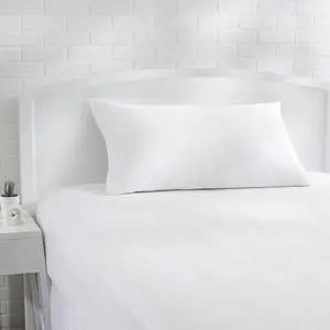 Amazon Basics King Pillow Protector with Zipper, Breathable 100% Cotton Hypoallergenic, Tight Weave, Machine Washable, White, 37 x 21 Inches, Pillows Not Included Amazon Basics King Pillow Protector with Zipper, Breathable 100% Cotton Hypoallergenic, Tight Weave, Machine Washable, White, 37 x 21 Inches, Pillows Not Included