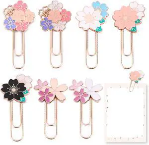 7 PCS Cherry Paper Clips Metal Paperclip Large Size Paper Clip Cute Bookmark Colorful Office Supplies Present for Teacher & Students, Bookmark Clamp Desk Accessories Stationery for School 7 PCS Cherry Paper Clips Metal Paperclip Large Size Paper Clip Cute Bookmark Colorful Office Supplies Present for Teacher & Students, Bookmark Clamp Desk Accessories Stationery for School