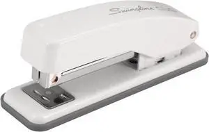 Swingline Stapler, Cub Compact Desktop Stapler, 20 Sheet Capacity, Metal, Arctic White (S701067) Swingline Stapler, Cub Compact Desktop Stapler, 20 Sheet Capacity, Metal, Arctic White (S701067)
