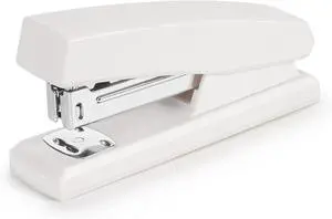 Tamaki Stapler, Office Stapler, Small Staplers for Desk, White Tamaki Stapler, Office Stapler, Small Staplers for Desk, White