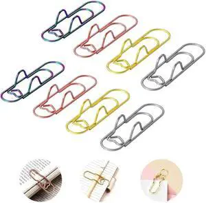 Oversized Paper Clip with Pen Holder, 8pcs Large Metal Paper Clips Oversized Paper Clip with Pen Holder, 8pcs Large Metal Paper Clips