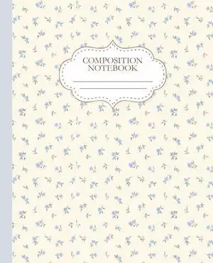 Blue Coquette Composition Notebook: Cute Flowers | College Ruled | 7.5 x 9.25" | 110 Pages Blue Coquette Composition Notebook: Cute Flowers | College Ruled | 7.5 x 9.25" | 110 Pages