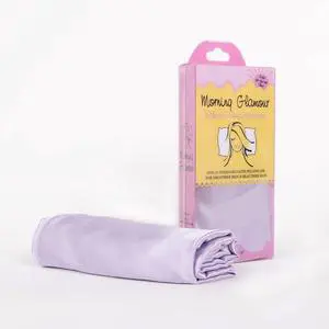 Morning Glamour Single Satin Pillowcase for Hair & Skin, Similar to Silk, Standard/Queen Size, Cooling Pillow Case with Envelope Closure, Gifts for Women, 20x26 Lavendar, Lilac, LT Purple Morning Glamour Single Satin Pillowcase for Hair & Skin, Similar to Silk, Standard/Queen Size, Cooling Pillow Case with Envelope Closure, Gifts for Women, 20x26 Lavendar, Lilac, LT Purple