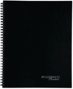 Cambridge Business Notebook, Action Planner, Legal Ruled Paper, 8-1/2" x 11", 80 Sheets, Flexible Soft Touch Cover, Wirebound, Gray (06064) Cambridge Business Notebook, Action Planner, Legal Ruled Paper, 8-1/2" x 11", 80 Sheets, Flexible Soft Touch Cover, Wirebound, Gray (06064)