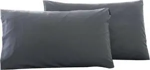 Microfiber Bed Pillowcases 2 Pack King Size, Super Soft Bed Pillow Covers Envelope Closure, Wrinkle, Fade and Stain Resistant, 20x36, Grey Microfiber Bed Pillowcases 2 Pack King Size, Super Soft Bed Pillow Covers Envelope Closure, Wrinkle, Fade and Stain Resistant, 20x36, Grey