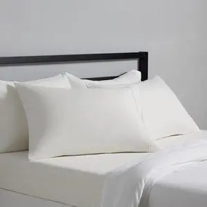 Amazon Basics Standard Pillowcases Set of 2 - Lightweight, Super Soft Easy Care Microfiber, Cream, 30" L x 20" W, Pillows Not Included Amazon Basics Standard Pillowcases Set of 2 - Lightweight, Super Soft Easy Care Microfiber, Cream, 30" L x 20" W, Pillows Not Included