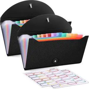 2Pcs Receipt Coupon Organizer, 13 Pockets Small Accordion File Organizer with Labels for Receipt Cards, Bill Business, Coupons Storage, 10.2X 5.1 Inches 2Pcs Receipt Coupon Organizer, 13 Pockets Small Accordion File Organizer with Labels for Receipt Cards, Bill Business, Coupons Storage, 10.2X 5.1 Inches