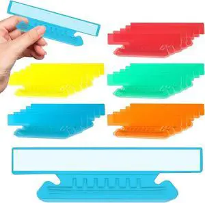 50 Pieces 4 Inch Hanging File Folder Tabs and Inserts Large Clear Plastic Hanging Folder Tabs for Filing Cabinet Folders Labels Back to School Supplies Assorted Colors (50) 50 Pieces 4 Inch Hanging File Folder Tabs and Inserts Large Clear Plastic Hanging Folder Tabs for Filing Cabinet Folders Labels Back to School Supplies Assorted Colors (50)