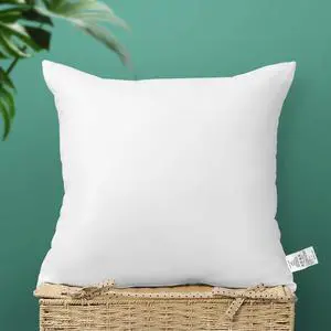 OTOSTAR 18x18Inch Throw Pillow Inserts, Set of 1 Square Form Cushion Stuffers for Couch, Sofa, Bed - Indoor Decorative Pillows Inserts OTOSTAR 18x18Inch Throw Pillow Inserts, Set of 1 Square Form Cushion Stuffers for Couch, Sofa, Bed - Indoor Decorative Pillows Inserts