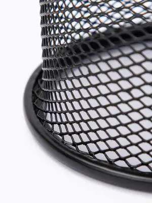 HSYMQ Black Pen Holder Cup for Desk, Pencil Cup Holder, Black Wire Mesh Pen Cup for Desk Office Pen Organizer HSYMQ Black Pen Holder Cup for Desk, Pencil Cup Holder, Black Wire Mesh Pen Cup for Desk Office Pen Organizer