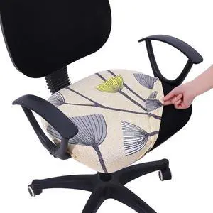 Smiry Stretch Printed Office Computer Desk Chair Seat Covers Smiry Stretch Printed Office Computer Desk Chair Seat Covers
