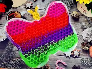 Butterfly Shape Gel Seat Small Cushion for Kid,Thick Seat Cushion for Classroom Chair, Monther Teacher Appreciation Gifts, Car Cushion, Home Study Chair Butterfly Shape Gel Seat Small Cushion for Kid,Thick Seat Cushion for Classroom Chair, Monther Teacher Appreciation Gifts, Car Cushion, Home Study Chair