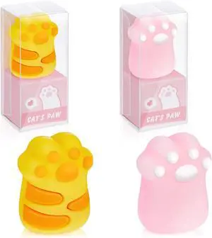 4 Pcs Cute Cat Paw Pencil Sharpeners Kawaii Manual Handheld Pencil Sharpeners for Kids Pink Yellow Stationery Back to School Essentials Kawaii Supplies for Girls Boys Office Home School 4 Pcs Cute Cat Paw Pencil Sharpeners Kawaii Manual Handheld Pencil Sharpeners for Kids Pink Yellow Stationery Back to School Essentials Kawaii Supplies for Girls Boys Office Home School