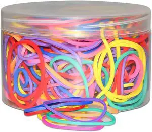 JIKIOU Assorted Color Rubber Bands, Strong Elastic Stretch Office Supplies JIKIOU Assorted Color Rubber Bands, Strong Elastic Stretch Office Supplies