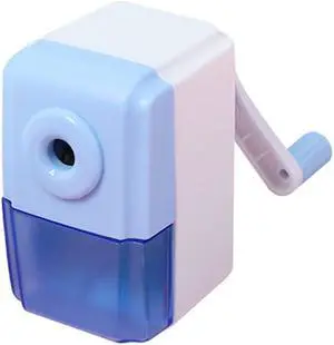 Pencil Sharpeners Manual Sharpener Desktop Colored Pencil Sharpener Handheld Children Kids Gift School Stationery Office Students Supplies (Blue) Pencil Sharpeners Manual Sharpener Desktop Colored Pencil Sharpener Handheld Children Kids Gift School Stationery Office Students Supplies (Blue)