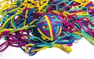 Rubber Bands, Size 33 (3 1/2" x 1/8''), Colorful Non Latex Rubber Band Bulk, Stretchable Rubber Bands Office Supplies, Durable Elastic Bands for Files Folders Bank Paper Bills Money Mail, 50g Bag Rubber Bands, Size 33 (3 1/2" x 1/8''), Colorful Non Latex Rubber Band Bulk, Stretchable Rubber Bands Office Supplies, Durable Elastic Bands for Files Folders Bank Paper Bills Money Mail, 50g Bag