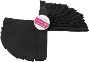 Dreamlover Elastic Wig Band for Lace Melting, Black, 1 Inch x 12 Yards Dreamlover Elastic Wig Band for Lace Melting, Black, 1 Inch x 12 Yards